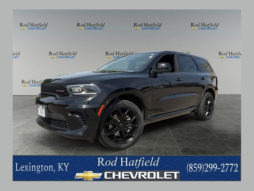 2026 Dodge Durango GT in Black — front three-quarter view