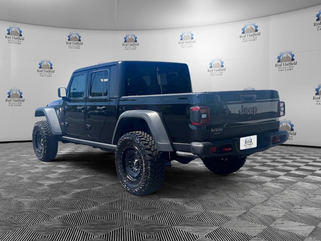 2021 Jeep Gladiator — rear three-quarter view