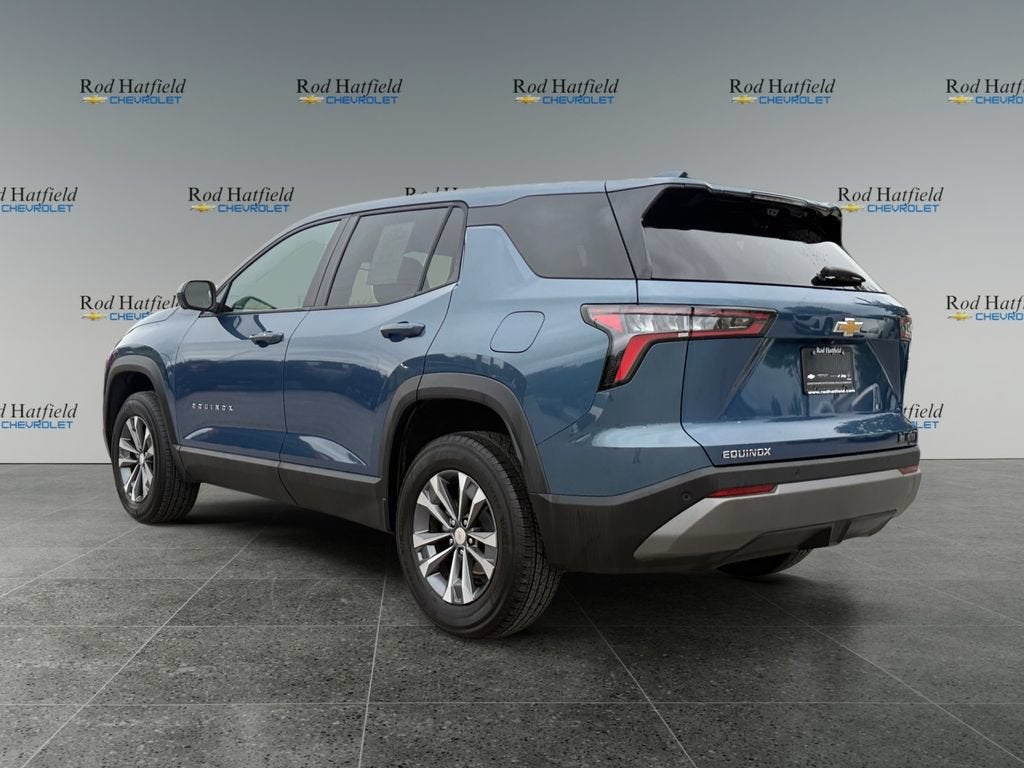 2025 Chevrolet Equinox — rear three-quarter view