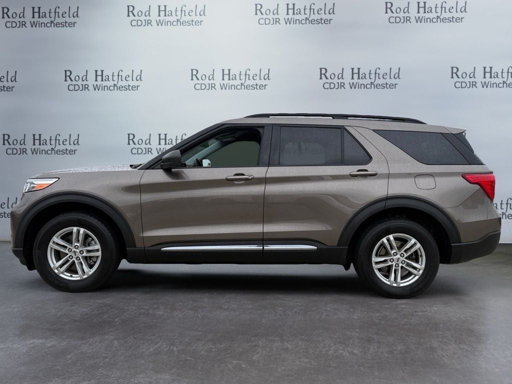 2021 Ford Explorer — side profile view