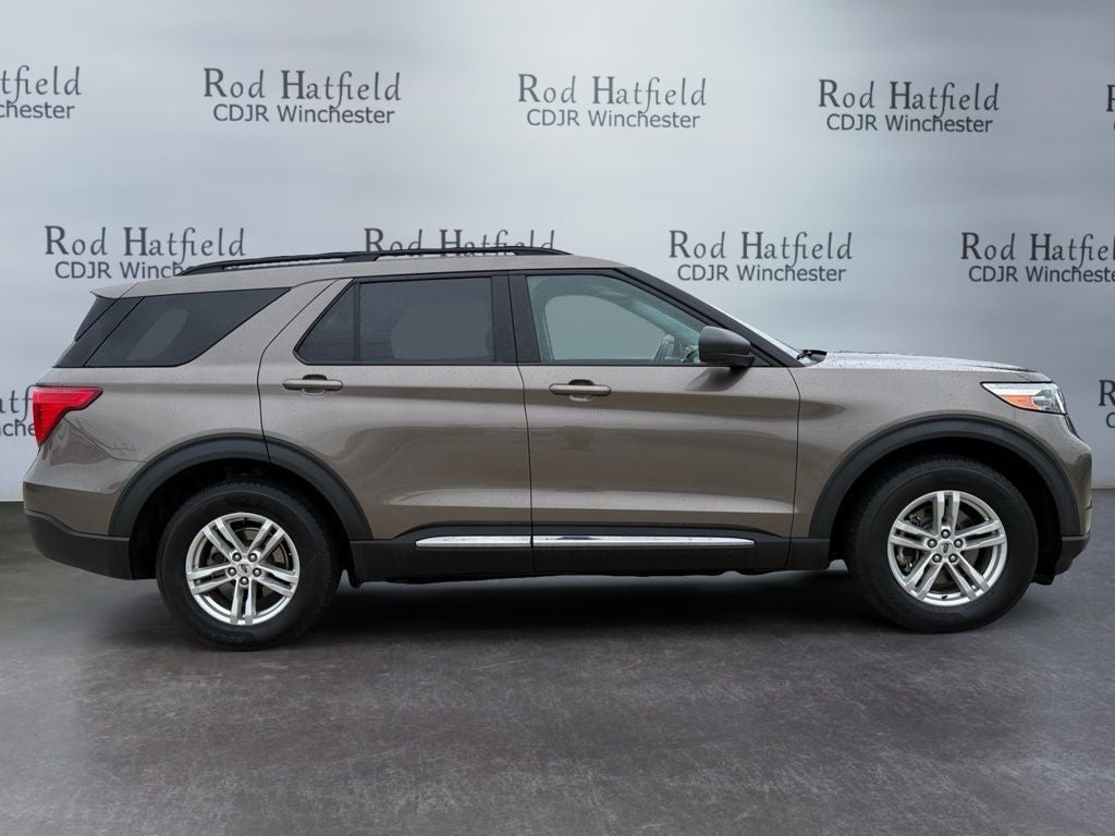 2021 Ford Explorer — interior view