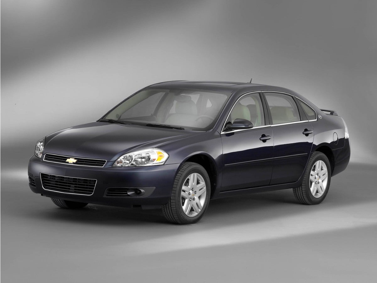 2012 Chevrolet Impala LT in Gold Mist Metallic — front three-quarter view