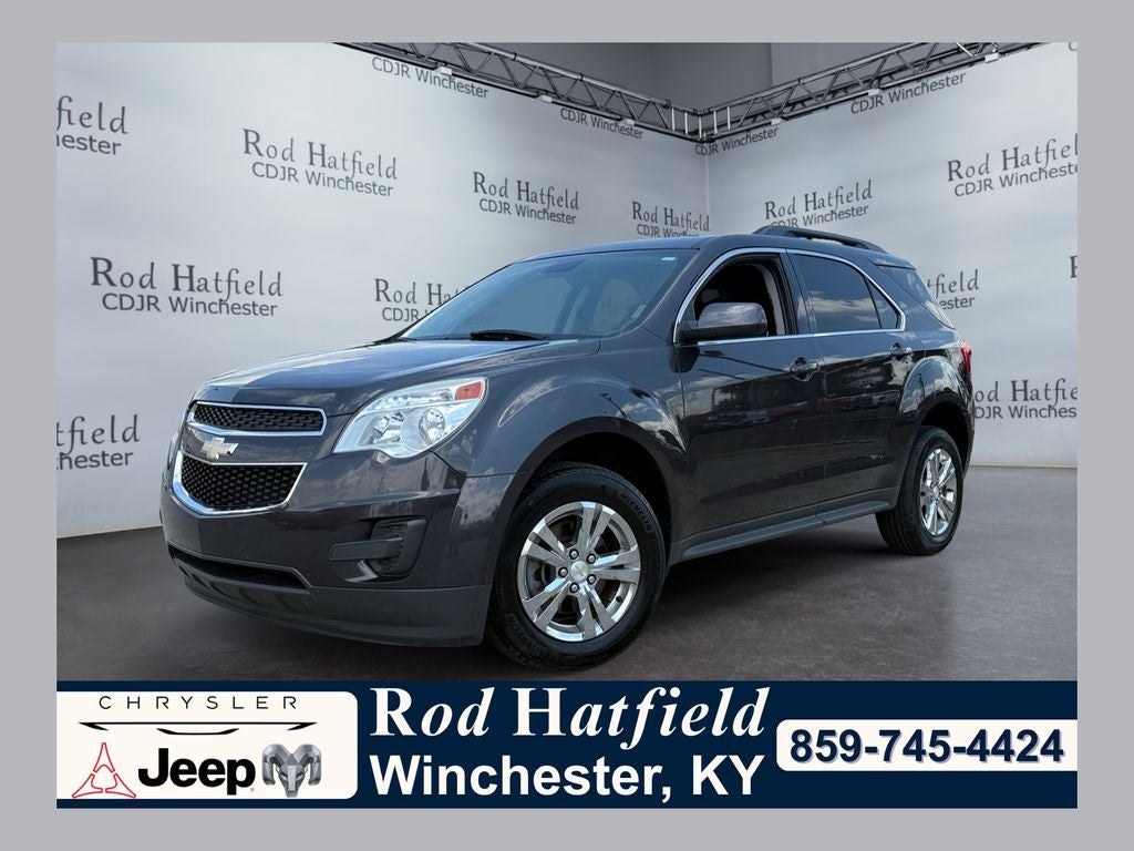 2015 Chevrolet Equinox LT in Tungsten Metallic — front three-quarter view
