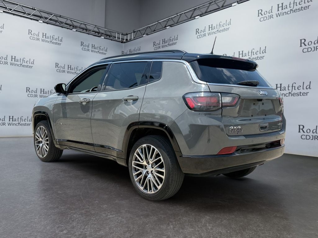 2024 Jeep Compass — rear three-quarter view
