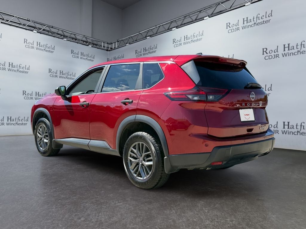 2024 Nissan Rogue — rear three-quarter view