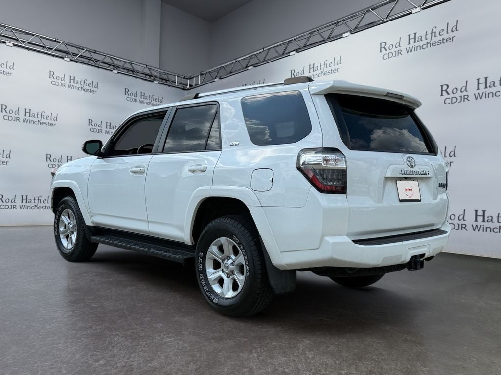 2021 Toyota 4Runner — rear three-quarter view