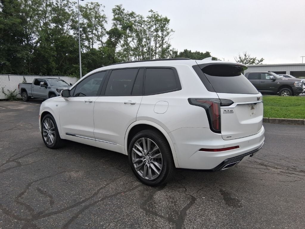 2021 Cadillac XT6 — rear three-quarter view