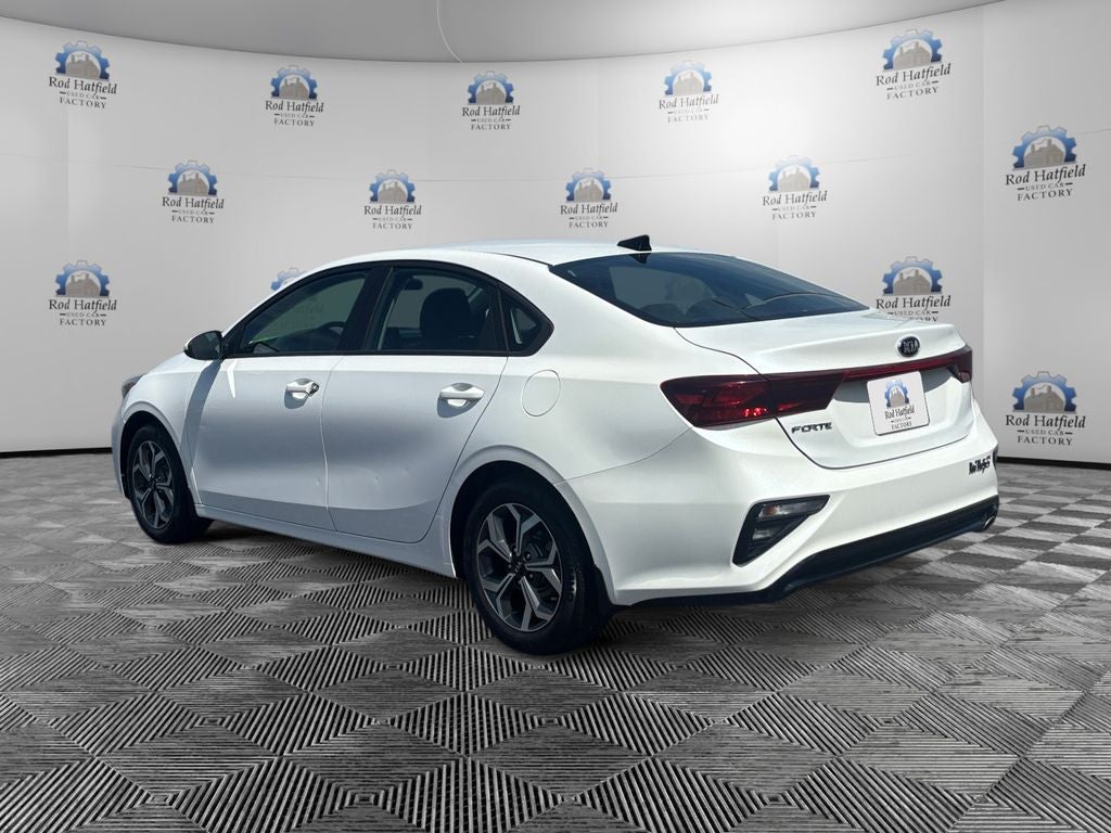 2021 Kia Forte — rear three-quarter view