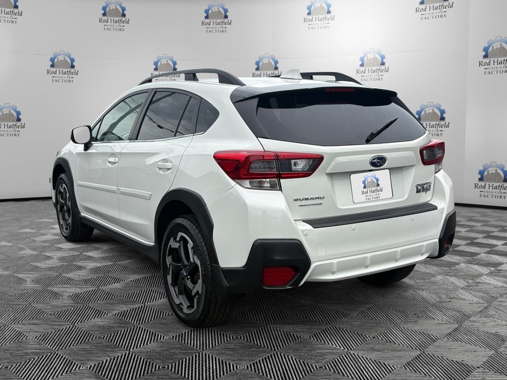 2021 Subaru Crosstrek — rear three-quarter view