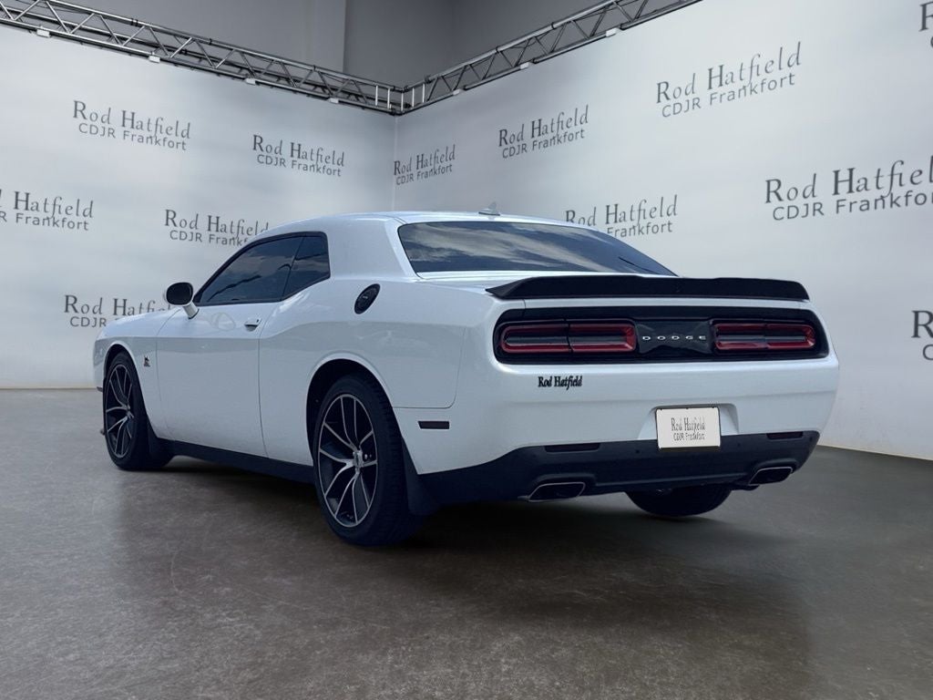 2018 Dodge Challenger — rear three-quarter view