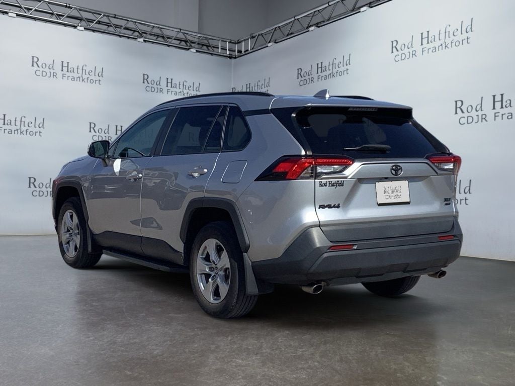 2020 Toyota RAV4 — rear three-quarter view